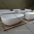 Oem Italy Pure Acrylic Solid Surface Stone Freestanding Bathtub / Solid Surface Bathtub